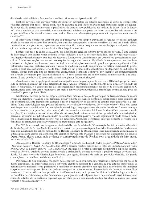 to download PDF in portuguese - Sociedade Brasileira de ...