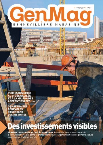 TÃ©lÃ©charger le magazine en PDF - Gennevilliers