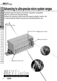 CKD series MEVT thin electro pneumatic regulator datasheet