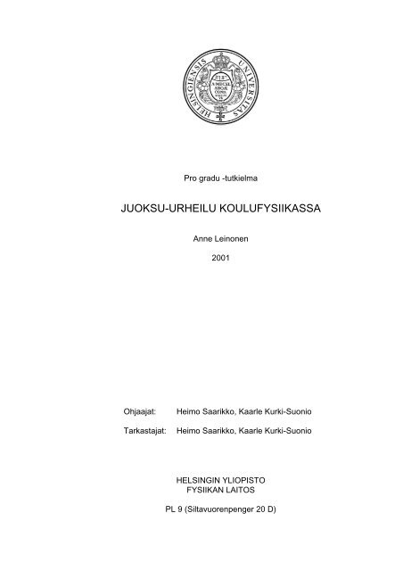 gradu.pdf, 155 kB - Helsinki.fi