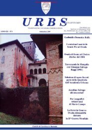 Scarica tutta la rivista in formato pdf - Accademia Urbense