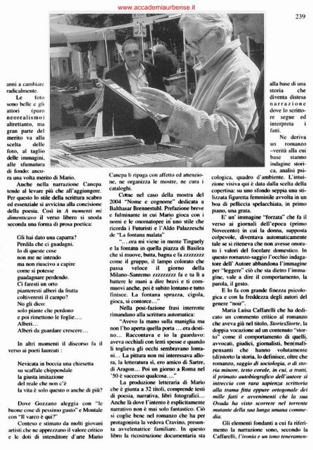 Scarica tutta la rivista in formato pdf - Accademia Urbense