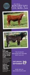 Click here for the 2012 Elite Sale Catalog - the World Beef Expo