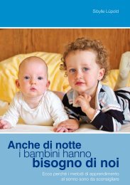 Opuscolo sul sonno del bambino