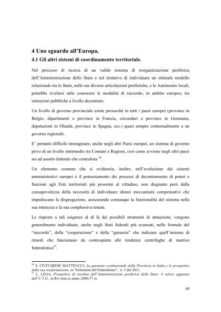 1 Il sistema delle prefetture sul territorio - Ssai - Ministero Dell'Interno