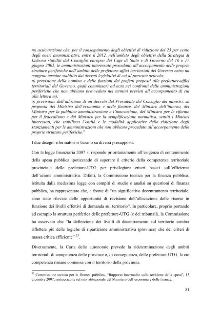 1 Il sistema delle prefetture sul territorio - Ssai - Ministero Dell'Interno