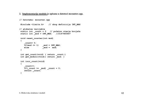 slides06-Blokovska struktura.pdf - FESB