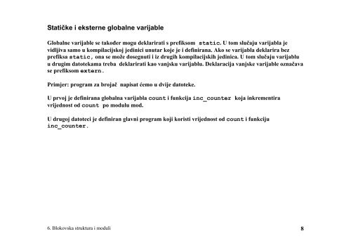 slides06-Blokovska struktura.pdf - FESB