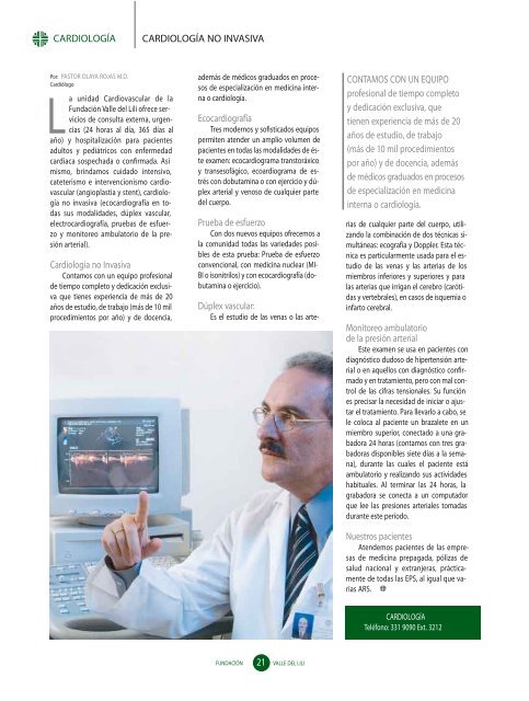 De de venas médico trabajo