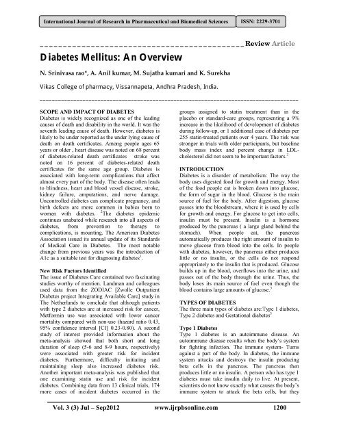 diabetes journal articles