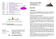 Gemeindebrief der Chrischona-Gemeinde Rheinfelden