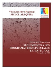 VIIV ENCUENTRO REGIONAL - Mesa de Concertación para la ...