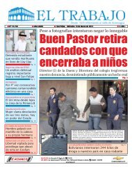 MIERCOLES 13 Marzo 2013 - Diario El Trabajo