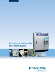 Industrial robot controller MOTOMAN-NX100