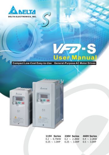 Delta Vfd El User Manual Pdf