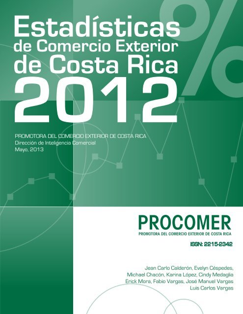 EstadÃ­sticas de Comercio Exterior de Costa Rica 2012