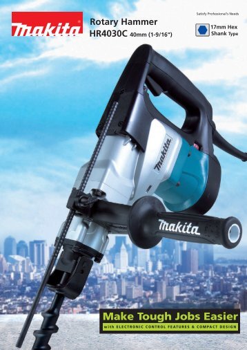 Rotary Hammer HR4030C 40mm (1-9/16 - Makita