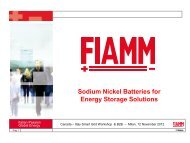 Sodium Nickel Batteries for Energy Storage Solutions - Corrente