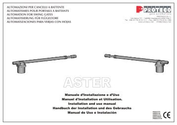 Automatizari porti Proteco Aster - GTO Security Technologies