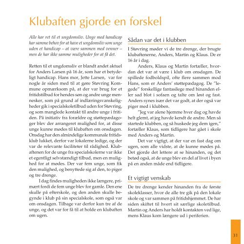 Det gode tilbud i pdf - Center for Ligebehandling af Handicappede