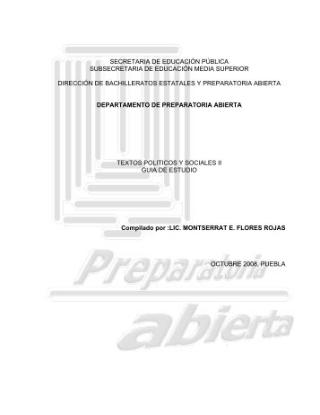 63 GUIAS DE ESTUDIO TEXTOS POLITICOS Y SOCIALES II