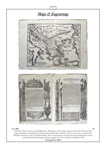 Maps & Engravings - A.Karamitsos