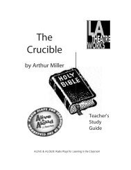 The Crucible - LA Theatre Works