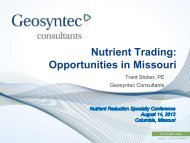 Nutrient Trading: Opportunities in Missouri