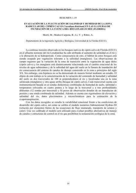 Relaciones entre la dinÃ¡mica local de la humedad del suelo y la ...