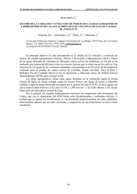 Relaciones entre la dinÃ¡mica local de la humedad del suelo y la ...