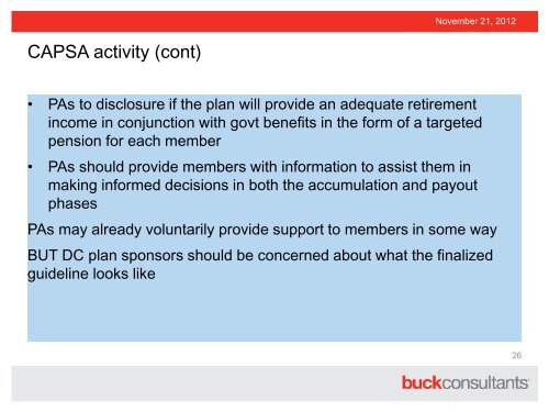 The impact of recent Ontario Pension Benefit Act changes