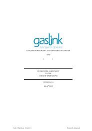 Framework Agreement .pdf - Gaslink