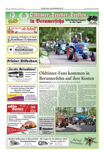 in Berumerfehn Oldtimer-Trecker-Treffen in Berumerfehn Oldtimer ...