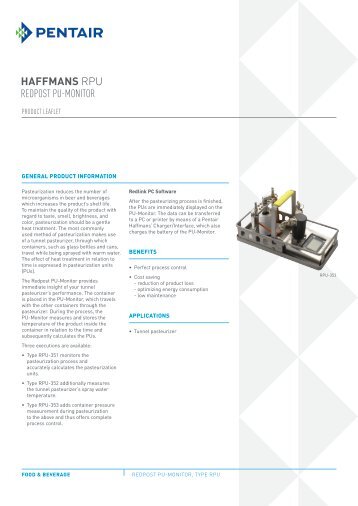 HAFFMANS RPU REDPOST PU-MONITOR