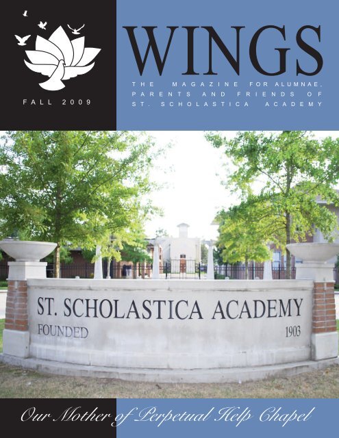 Wings Fall 09 - St. Scholastica Academy