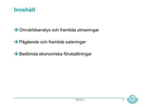 Jens Plambeck - SLL TillvÃ¤xt, miljÃ¶ och regionplanering (TMR)