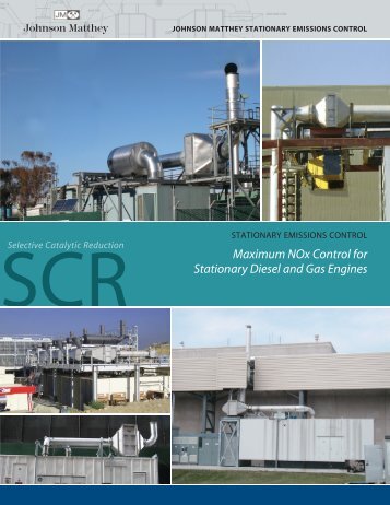 SCR - Johnson Matthey - Emission Control Technologies