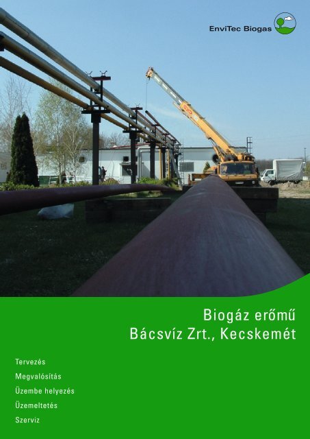 Factsheet BÁCSVÍZ - Kecskemét (HU) - EnviTec Biogas South East ...