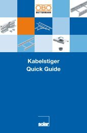 Kabelstiger Quick Guide - Solar Danmark A/S