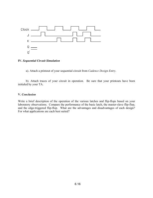 experiment 6: flip-flops and feedback devices - The Circuits and ...