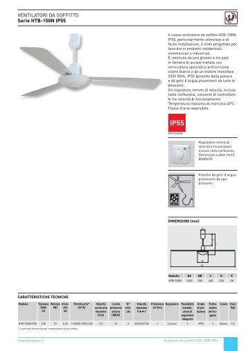 HTB 150N IP55 - Soler & Palau