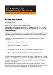 Local businesses reminded of firework licence requirements