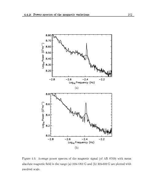 Evolution of Magnetic Fields in the Solar Atmosphere A THESIS ...