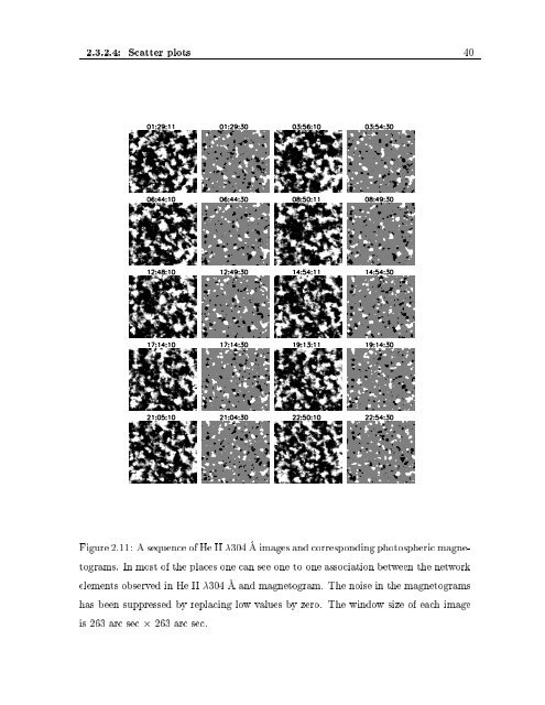 Evolution of Magnetic Fields in the Solar Atmosphere A THESIS ...