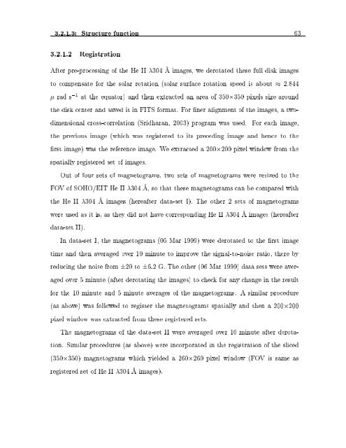 Evolution of Magnetic Fields in the Solar Atmosphere A THESIS ...