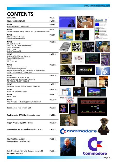 Commodore Free Magazine Issue #61 (PDF)