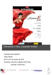 Flamenco x Tres, cruzando lÃ­mites - Angel GalÃ¡n, comunicaciÃ³n