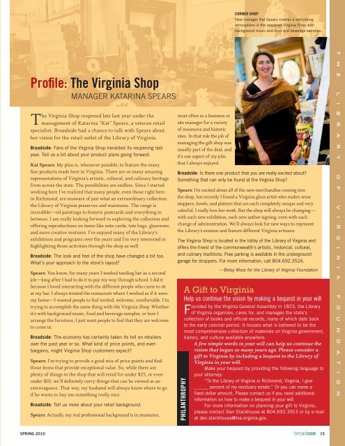 the magazine of the - Library of Virginia