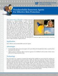 Nonabsorbable Sunscreen Agents for Effective Skin Protection