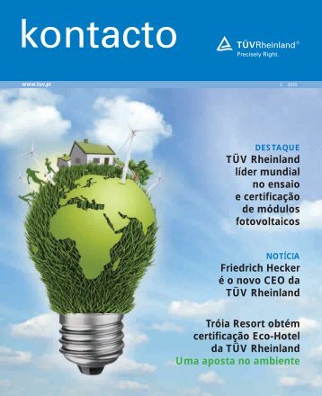 Revista Kontacto - TÃV Rheinland Portugal